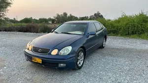لكزس GS 300 2003 مستعملة مرخصة نموذج أمريكي لون أزرق مع فتحة وتكييف