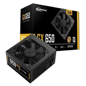 باور سبلاي لأجهزة الجيمنج بسعة 650 واط حقيقي SUMTAX 650W 80+ BRONZE GAMING PSU