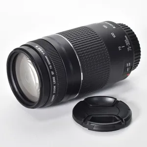 عدسه كانون 75-300 للبيع