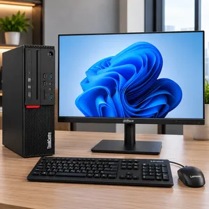 كمبيوتر Lenovo ThinkCentre Core i7 16GB 256GB SSD مع شاشة Dahua 24 إنش 100Hz
