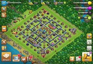 Clash of clans town hall 13
