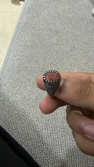 Emerald and ruby ring