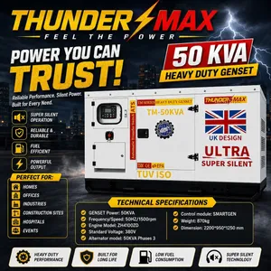 Thander max brand 50Kw Silent Generator