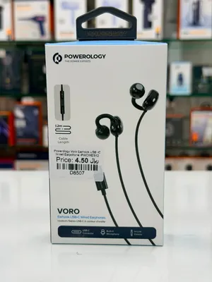 Brand New Powerology Voro Earhook Earphones in Oman Clear Audio