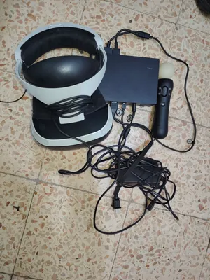 نظارة واقع افتراضي PlayStation VR كاملة مع الكاميرا وايد Move - بحالة ممتازة وجاهزة للتشغيل