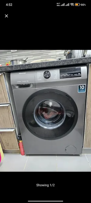Hisense free standing front load 9kg washing machine