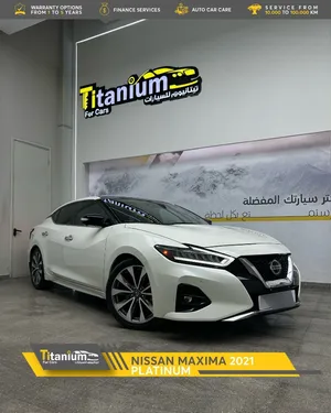 نيسان مكسيما بلاتينيوم موديل 2021 مع ضمان سنه