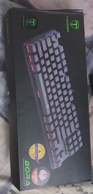 كيبورد ميكانيكي Red Switch للألعاب بحالة ممتازة شبه الجديد