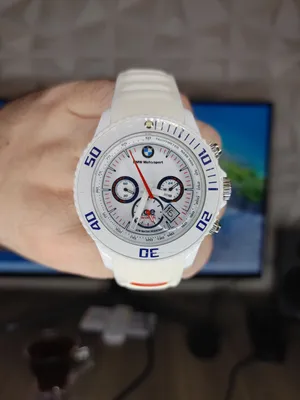 Ice Watch BMW Motorsport Chronograph (reference BM.CH.WE.B.S.13) ساعه يد