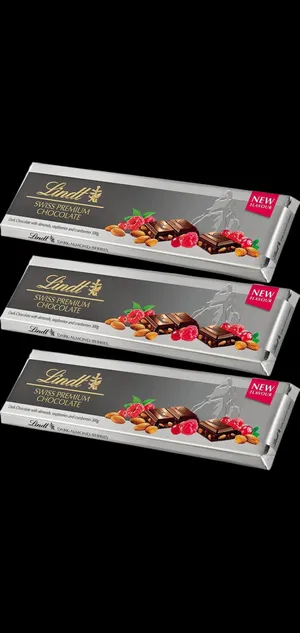 Lindt Swiss Premium Chocolate – Dark Almond Berries (300g)