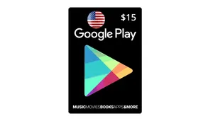 بطاقة كوكل بلاي امريكي USA بقيمة 15$