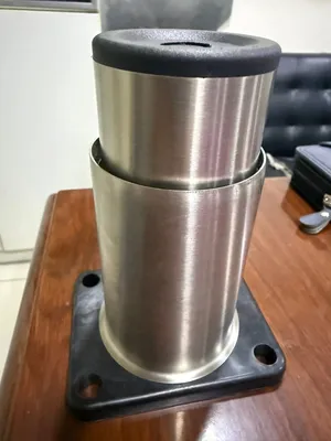 Stainless steel legs for cabinets