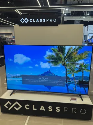 شاشة Class pro 70 جديد مع ضمان سنه سمارت يعمل بنظام Web Os Hub