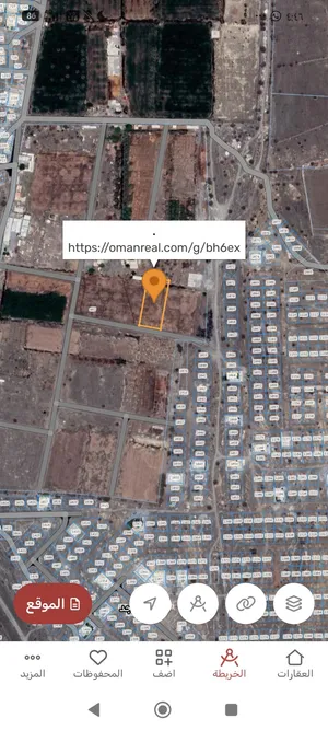 ارض زراعيه بركاء الفليج جنوب 4000متر ب105 الآلاف للشاري الجاد فقط