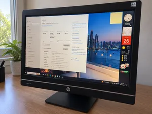 للبيع HP ProOne 600 G1 All-in-One – 16GB RAM + 256 SSD – مع Keyboard & Mouse
