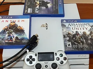 Ps4 pro ( 1 tb storage + 3 games + controller + hdmi cable )