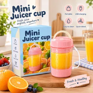 خلاط محمول Mini Juicer Cup – 400 مل – 4 ألوان