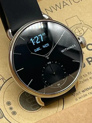 ساعه سمارت فرنسيه هجين هايبرد قطر 38 ماركه withings