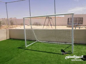 مرمى كرة القدم خماسي 3*2 اصلي مع شبك