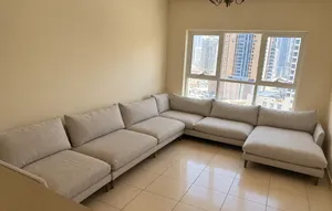 Pan Home Large L-Shape Corner Sofa Set (Originally 4,000 AED)