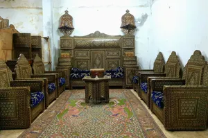 طقم كنبايات موزاييك وصدف ملكي