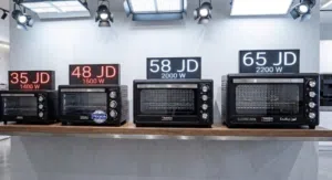 أفران كهربائية بركندا ابتداءاً من 30 لتر الى حد 70 لتر توفير كهرباء 2200 watt متوفر خدمه توصيل