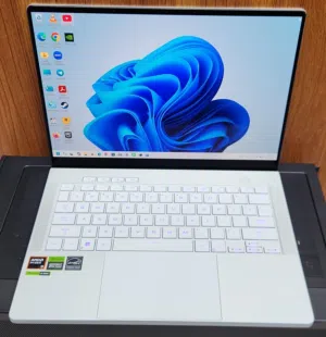 للبيع لابتوب جيمنقAsus Rog Zephyrus 120hz Ryzen914inch Oled /16Ram DDR5/1TB SSD/4060 Rtx 8GB