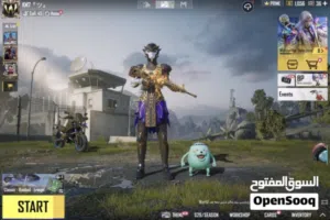 حساب ببجي نادر و فرعون و كل مسج امفور