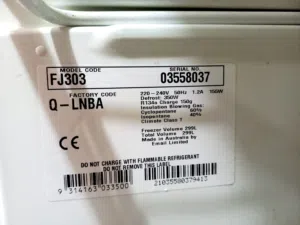 فريزر سعة 300 لتر 5 أرفف ودرج سفلي نظام نو فروست - No Frost Freezer 300 L