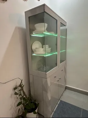 Crockery unit display cabinet for sale