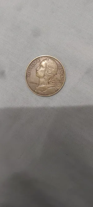 عمله فرنسي عشرين سنت 1968 الجمهوريه الفرنسيه