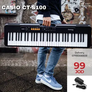 كاسيو كيبورد – Casio CT-S100 61 Keys Keyboard