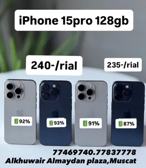 iPhone 15 Pro 128 GB - Good working device - Best and affordable rate