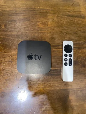 ابل تيفي للبيع apple tv for sale اللون الاسود مع ريموت شغال