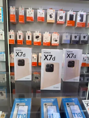 HONOR X7D 8ram/256 Gb new  هونر اكس 7دي 8رام /256 جيجا جديد مسكر بلكرتونه كفاله الوكيل الرسمي 12 شهر