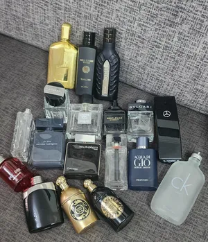 زجاج عطور فرنسية فارغه
