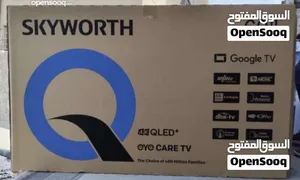 شاشه سكاي ورث 60 بوصه QLED 4k 120 hz جوجل اصلي