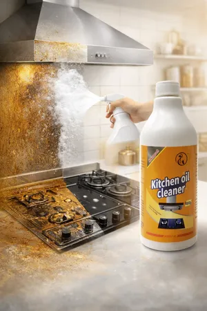 منظف زيوت المطبخ Kitchen Oil Cleaner – إصدار مطوّر منظف زيوت المطبخ Kitchen Oil Cleaner بتركيبة قوي
