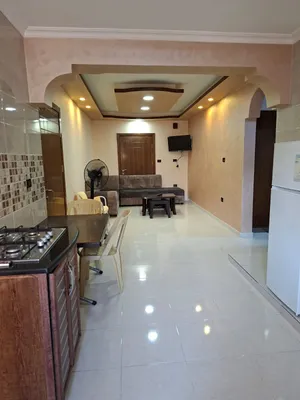 شقه مفروشه واسعه واستديو صغير بجبل طارق خلف المحكمه الشرعيه اسبوعي وشهري وسنوي