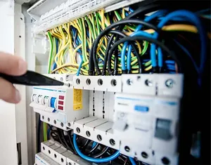 Electrical fault repair and air conditioner maintenance.