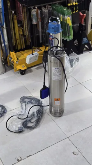 غطاس ماء مضخة شفط مياه نقل الماء من بئر طوي حصان واحد فيه بويه يرفع 40 متر Water pump 1 HP