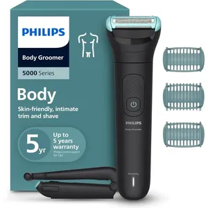 ماكنة حلاقة للجسم فيليبس مع ذراع طويل Philips Body Groomer 5000 Series