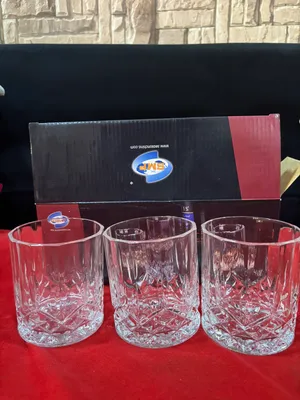 Glass tumbler 3nos
