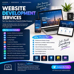 Professional Business Website Development Services in Dubai