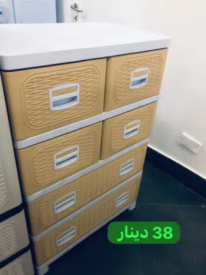 خزانة رفوف 6 جوارير 4 طوابق