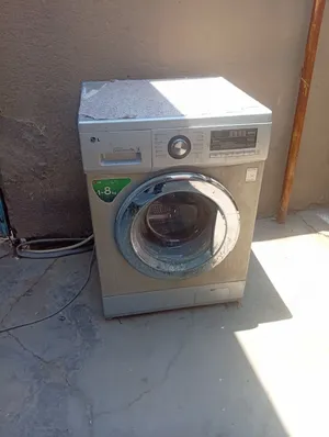 غسالة ال جي نوع اوتماتيك وزنها 8 كيلو سعرها 200 الف