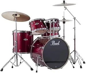 درمز pearl جديد مع نحاسات zildjian للبيع لأفضل سعر او للبدل