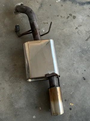 Skylight fox axle back exhaust system