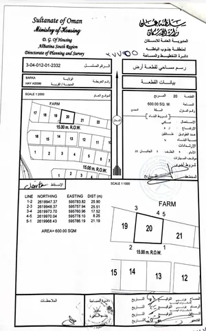 ارض سكنيه للبيع