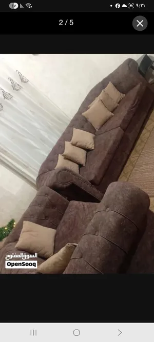 طقم كنب مستعمل 7 مقاعد